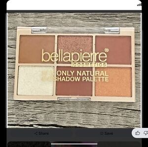 Bellapierre Only Natural Eyeshadow Palette - Warm Neutrals